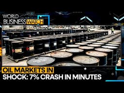 US Oil Crashes 3% After Shock EIA Report; Oil Drops Hard As EIA Data Smashes | World Business Watch