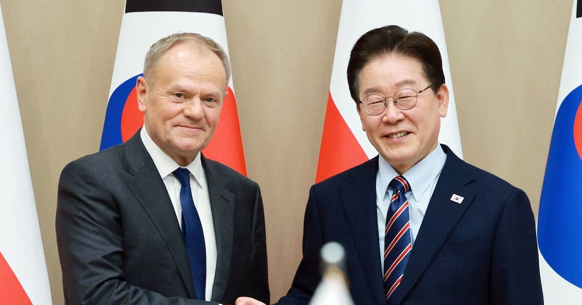 South Korea, Poland Agree to Upgrade Ties, Expand Defense Cooperation 