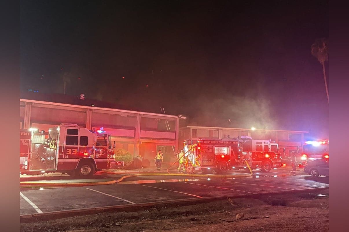 North Phoenix Travelodge Fire Damages 50+ Rooms