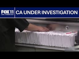 First Assistant U.S. Attorney leading review into California election