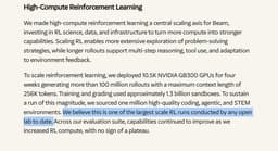 @omarsar0: Very good to see more competent labs training open-weight models. 

This Reflection's new Beam model...