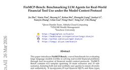 FinMCP-Bench: Benchmarking LLM Agents for Real-World Financial Tool Use under the Model Context Protocol