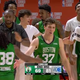 @celtics: Caleb beat the buzzer 🚨 https://t.co/psWTQOYfQT