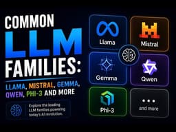 The Major LLM Families Explained: Llama, Mistral, Gemma, and Beyond