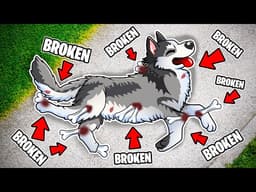 Breaking Every Bone As a Dog In GTA 5...