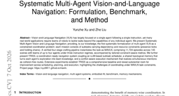 Systematic Multi-Agent Vision-and-Language Navigation: Formulation, Benchmark, and Method