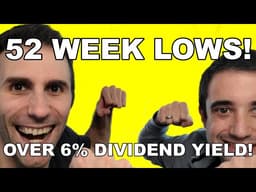 Stock is AT 52-WEEK LOWS! | High Dividend Yield + Dividend Growth = Time to BUY?!