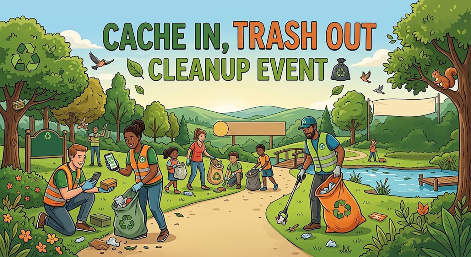 Cache In, Trash Out cleanup event happening in Kirksville parks