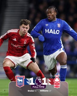 @premierleague: A point apiece for @IpswichTown and @NFFC 🔵🔴 https://t.co/weGmS1hTjI