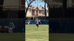 👌👌 on the run | ​⁠@AmericanAirlines #DallasCowboys #nfl #TrainingCamp #JavontaeWilliams #shorts
