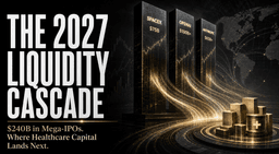 The 2027 Liquidity Cascade: What $240 Billion in Mega-IPOs Means for Healthcare Capital