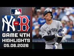 New York Yankees Vs Boston Red Sox Game 4th Highlights June 05, 2026 MLB Season 2026