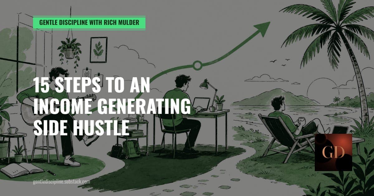 15 Steps to an Income Generating Side Hustle