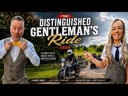 Distinguished Gentleman’s Ride 2026 UK | Hundreds Of Classic Motorcycles