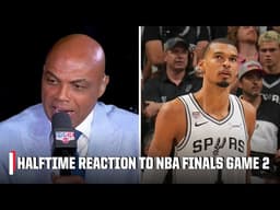 'WEMBY IS IN SHOCK!' - Chuck's message to Wemby at halftime of NBA Finals Game 2 | Inside The NBA