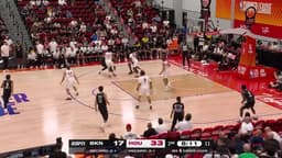 Dain Dainja rises up and throws it down
