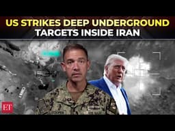 US Central Command releases video of precision strike hitting deep Iranian targets