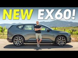 NEW Volvo EX60 Review – Better than a BMW iX3 & Tesla Model Y?