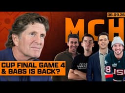 Cup Final Game 4 & Babs Is Back? | Morning Cuppa Hockey