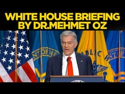 LIVE: White House Briefing By Dr. Mehmet Oz | Major Changes To US Medicare & CMS Services