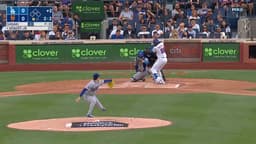 @MLB: Luis Robert Jr. and the @Mets strike first 🍎 https://t.co/Zhhabb3vXf