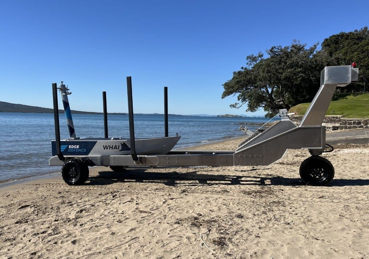 New Zealand's electric jet drone boat passes key test