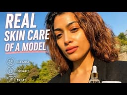 REALISTIC Skincare Routine as a model for Glass Skin ✨