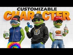 Customizable 3D Character in 1 Day - Full AI Workflow