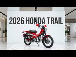 2026 Honda Trail First Look – You WON’T Believe How Good This Is