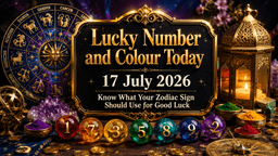 Lucky Number and Colour Today, 17 July 2026