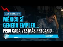 🚨🇲🇽 México Sí Genera Empleo… Pero Cada Vez Más Precario 📉💰Más Trabajo, Menos Dinero ⚠️