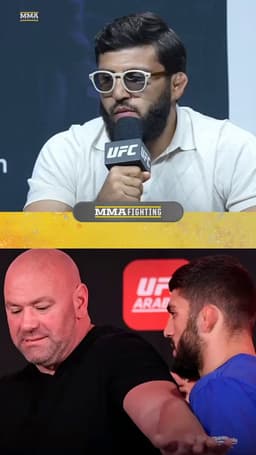 @MMAFighting: Dana White was not a fan of a reporter asking him about Arman Tsarukyan being in the #ufc doghouse, ...
