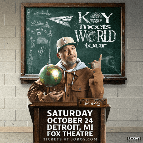 Comedian Jo Koy Will Bring His Koy Meets World Tour To The Fox Theatre Saturday, October 24 | 313 Presents