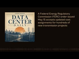AI Power Demand Moves From Permits to Megadeals | The Data Center Daily May 19