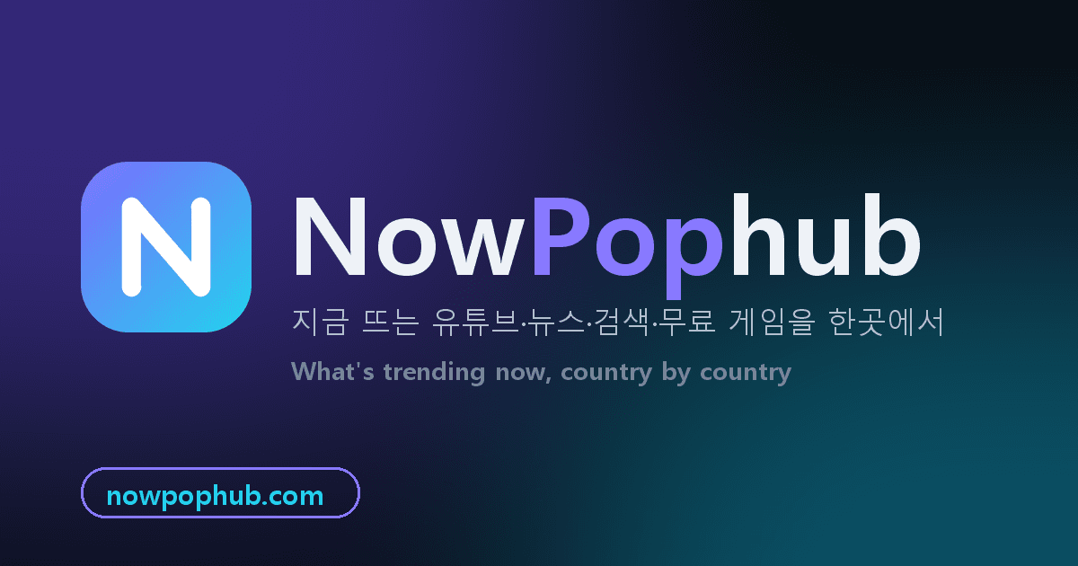 YouTube trending videos & Shorts ranking - NowPophub