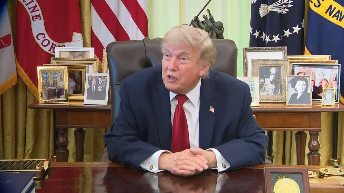 Trump claims Iran wants to 'settle' the war