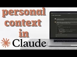 Learn About Personal Context in Claude AI: The Ultimate Guide to Automate Custom Workflows (2026)