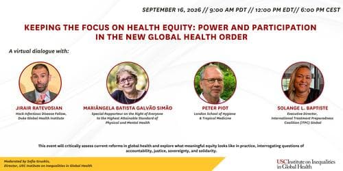 Power and Participation in the New Global Health Order