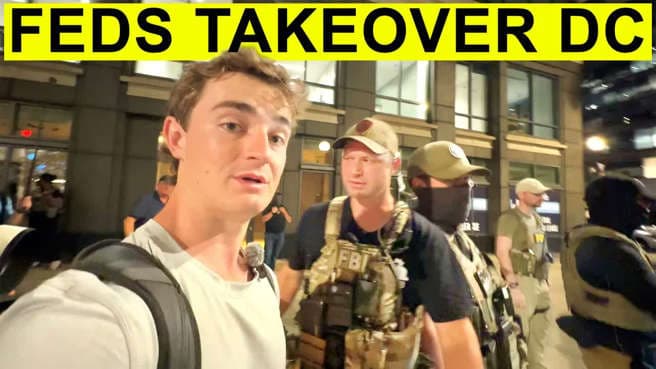 Nick Shirley investigates Washington DC after federal ...