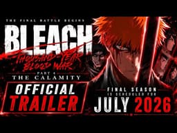 BLEACH: Thousand- Year Blood War Part 4 - The Calamity Official Trailer  Final Season