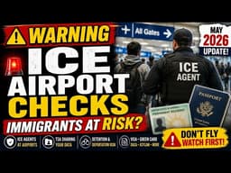 WARNING: ICE Airport Checks Put Immigrant Travelers at Risk in 2026