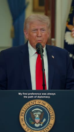 @POTUS reposted: OPERATION EPIC FURY 🇺🇸

President Donald J. Trump's preference was always the pa...