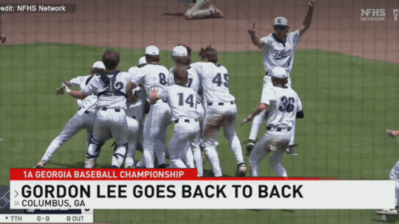 Gordon Lee baseball returns to their 1A throne, capturing second straight title