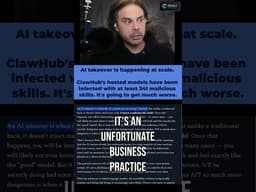 AI Takeover is Happening on ClawHub (OpenClaw's marketplace)