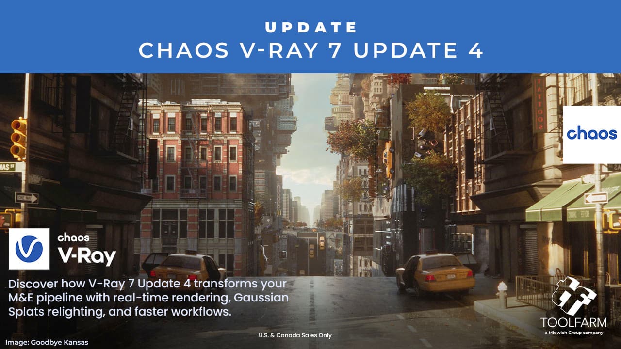 Streamline Your Pipeline with V-Ray 7, Update 4 -