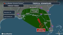 How the Gulf tropical system might still affect Polk and ...