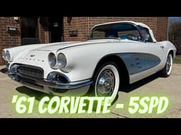 1961 Chevrolet Corvette - Tremec 5spd - Frame Off Restored