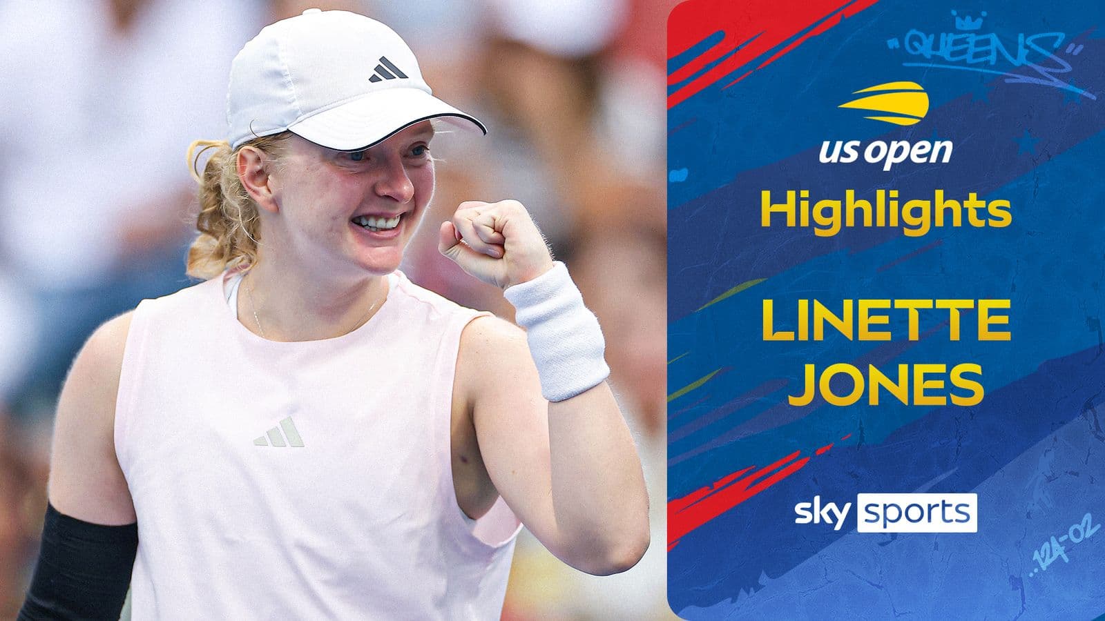 Magda Linette vs Francesca Jones | US Open highlights - Sky Sports