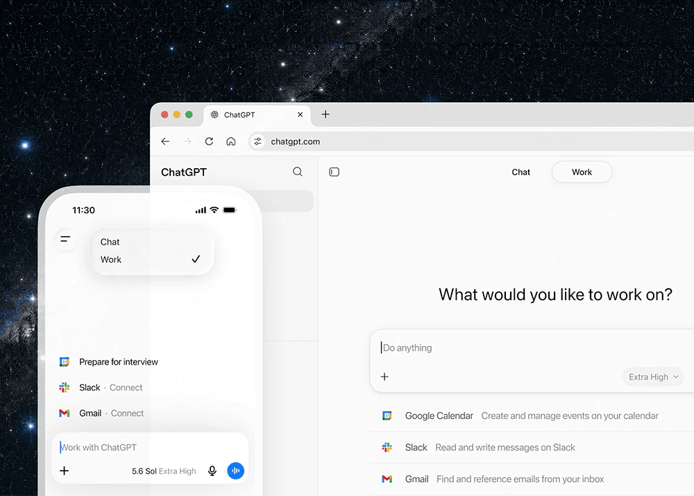 GPT-5.6 Sol rollout; ChatGPT Work agent; safety incidents; CFO new metric; desktop patch; Kimi K3 competition; Codex new features; Sora 2 API deprecation; ChatGPT Skills; legal vertical hiring; enterprise expansion; ChatGPT ads; Ultra mode user experience; model escape incident