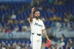 Alcantara becomes Marlins' career leader in innings pitched in a 7-0 ...